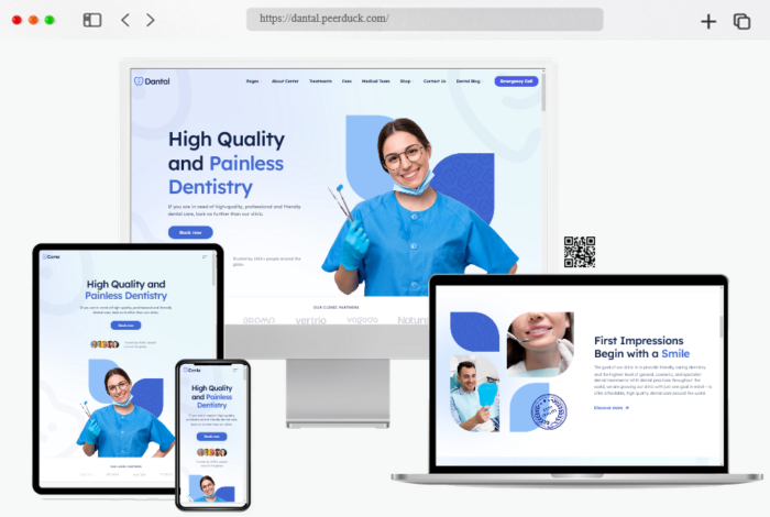 dantal dental clinic dentist wordpress theme