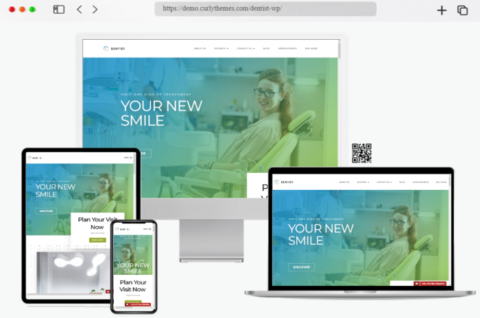 dentist wp dental wordpress theme