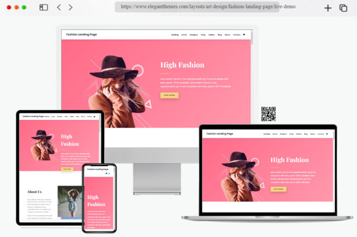 divi model agency wordpress theme