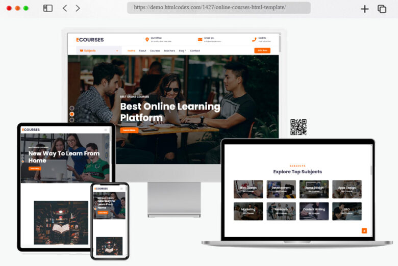 40+ Best Education Website Templates Free & Premium - freshDesignweb