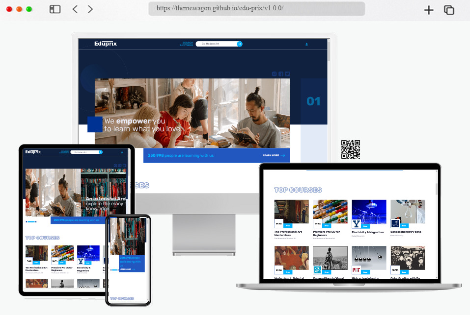 40+ Best Education Website Templates Free & Premium - freshDesignweb