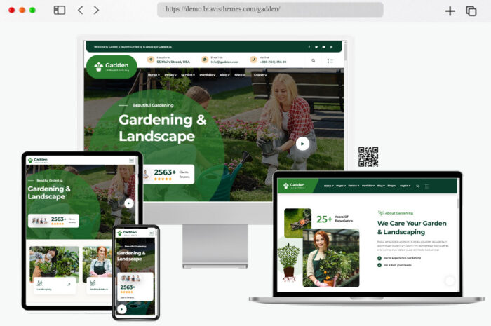 gadden garden landscaper wordpress theme