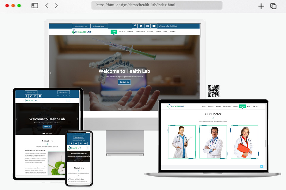 35 Best Hospital & Medical Website Templates 2024 - freshDesignweb