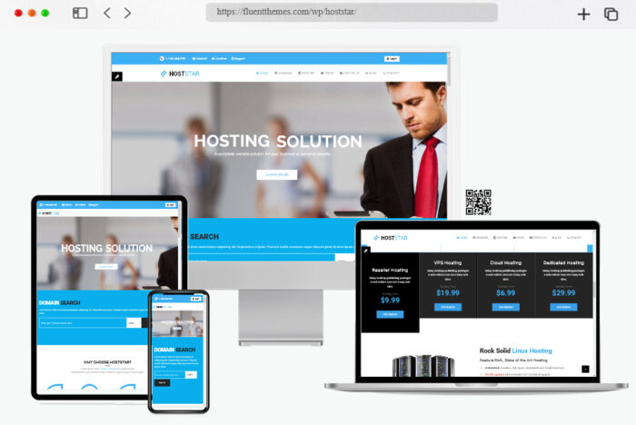 hoststar wp theme