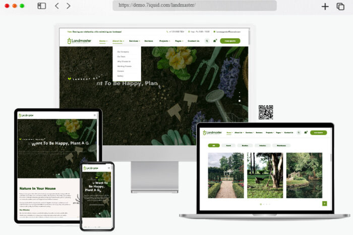 landmaster garden landscaping wordpress theme