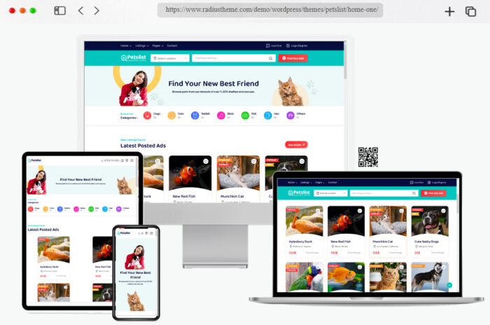 petslist pet listing wordpress theme