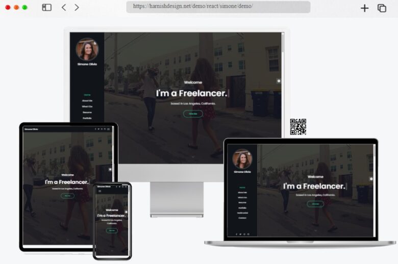 10 Best React Portfolio Website Templates 2024 – freshDesignweb