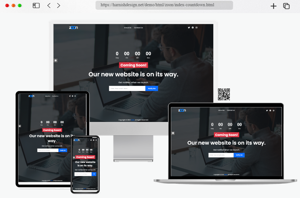 30+ Best Free Coming Soon HTML Website Templates 2025 - freshDesignweb