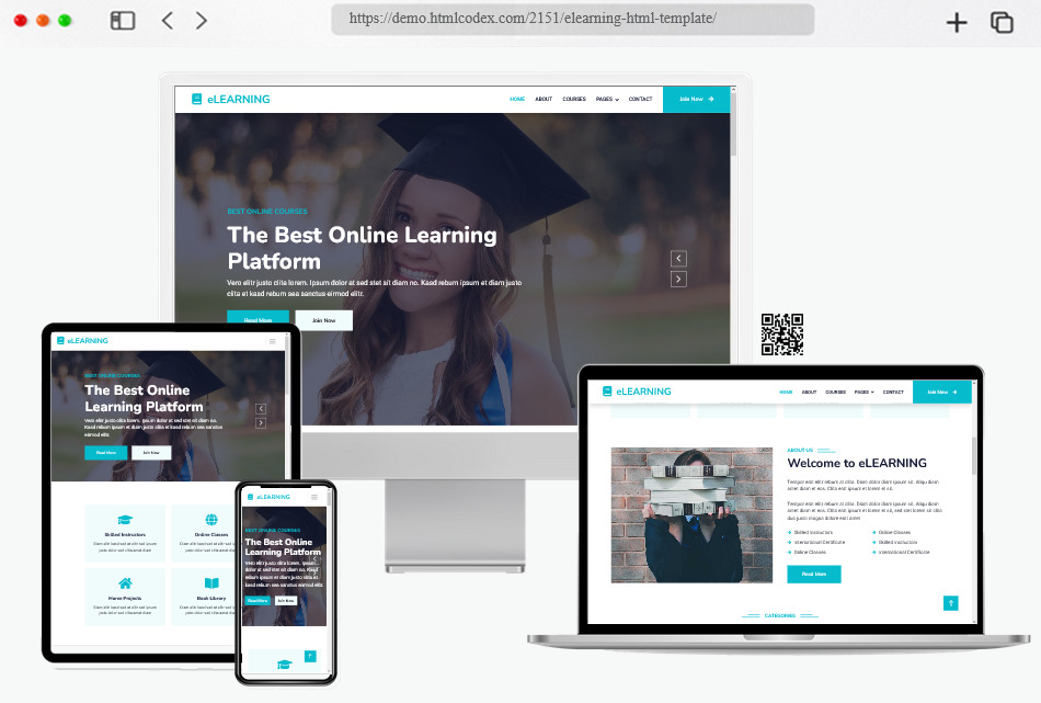 40+ Best Education Website Templates Free & Premium - freshDesignweb