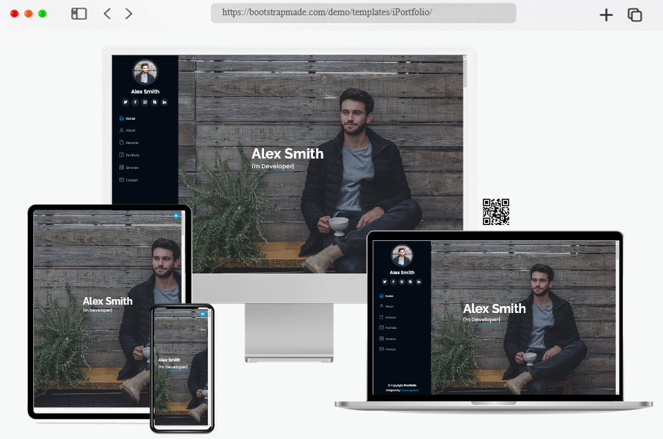 40 Best Portfolio Website Templates Free & Premium - freshDesignweb