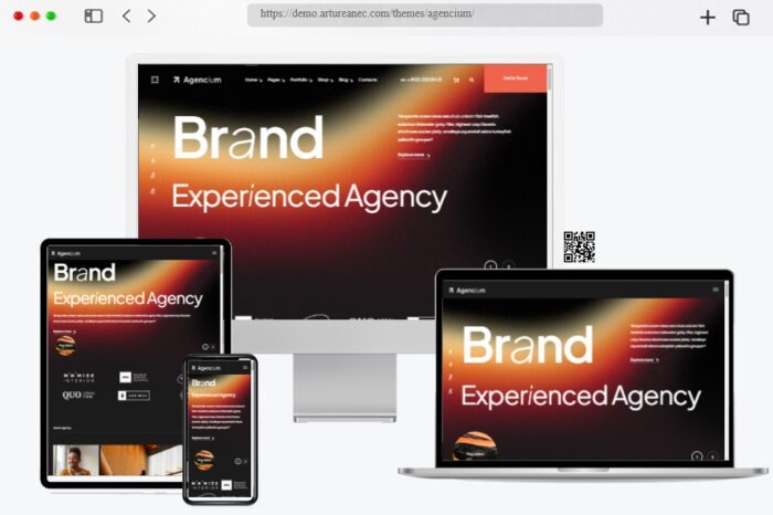 Agencium Creative Agency WordPress Theme