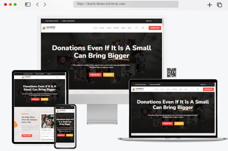 Charite Charity Donation WordPress Theme