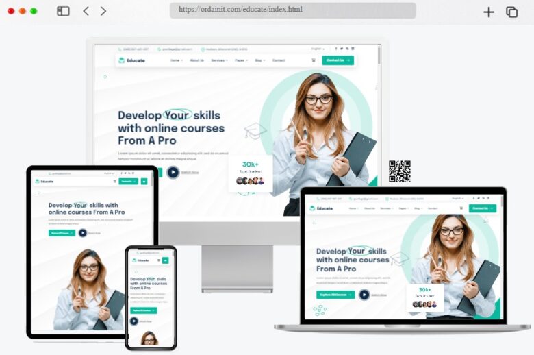 40+ Best Education Website Templates Free & Premium – freshDesignweb