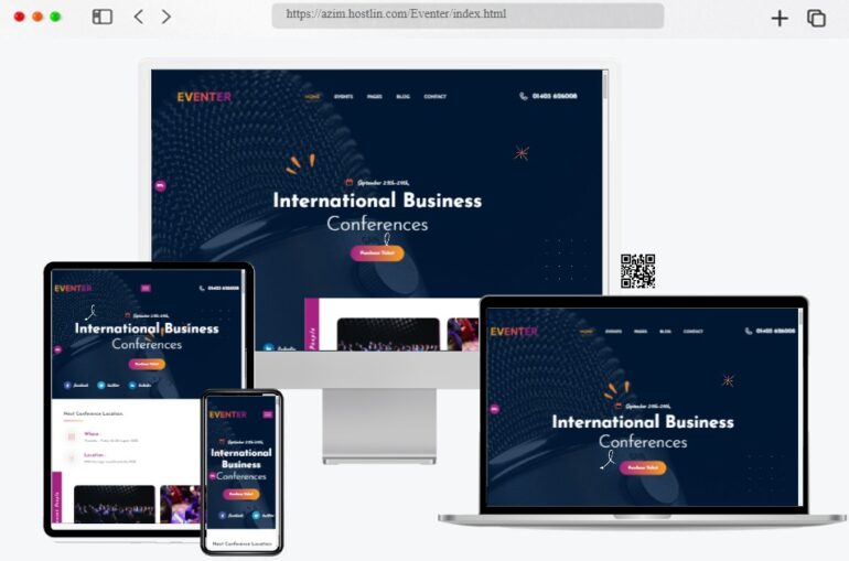 Eventer Event Conference HTML Template