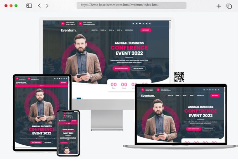 Eventum Event Conference HTML Template