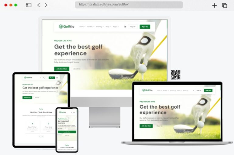 Golftio Golf Club Sports WordPress Theme