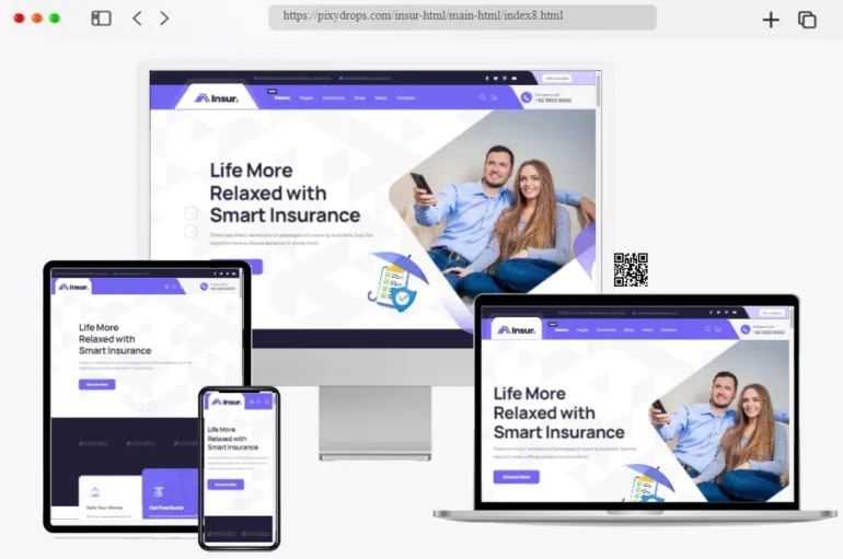 Insur Insurance Company HTML Template
