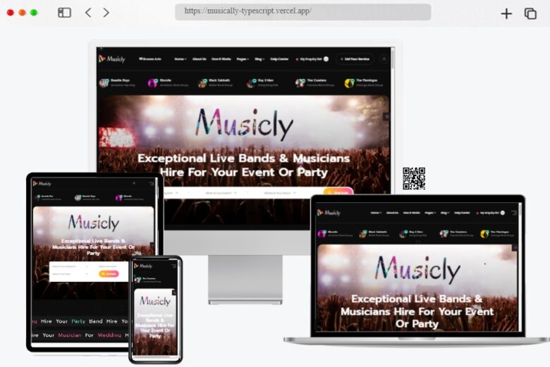 25 Best Music Website Templates Free & Premium - freshDesignweb