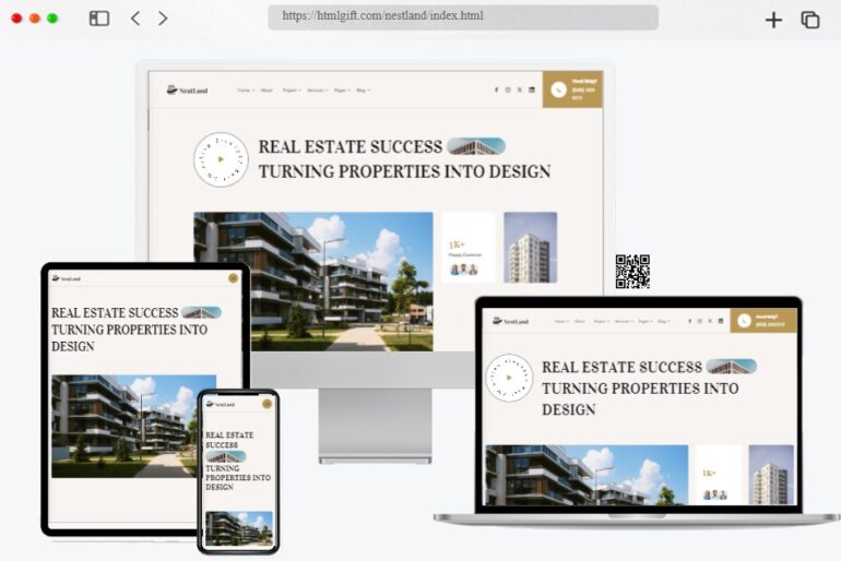NestLand Real Estate HTML Template
