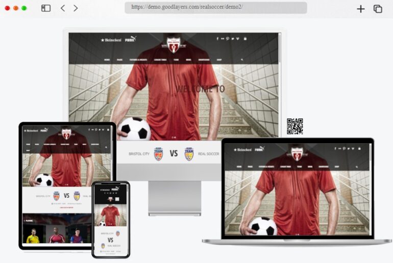 Real Soccer Sport Clubs WordPress
