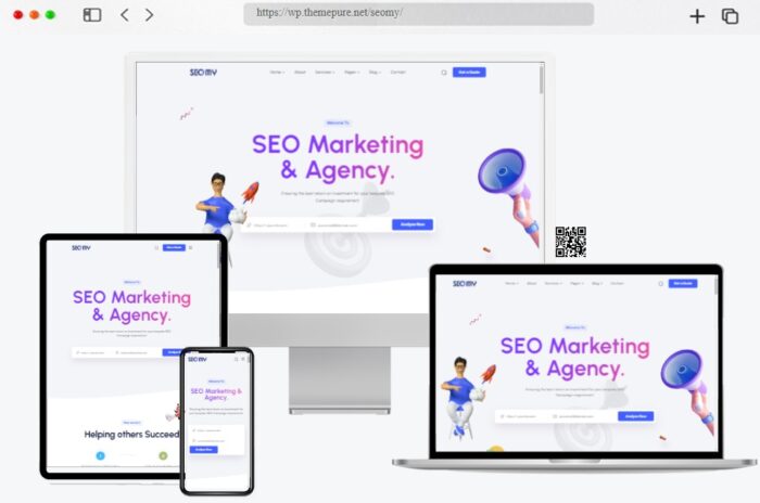 Seomy Digital Marketing SEO WordPress Theme