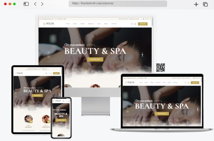 Solox Spa Beauty WordPress Theme