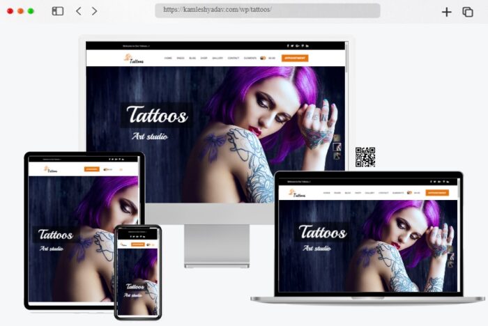 Tattoos WordPress Theme