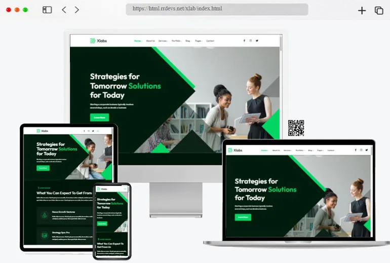 Xlab Business Consulting HTML Template