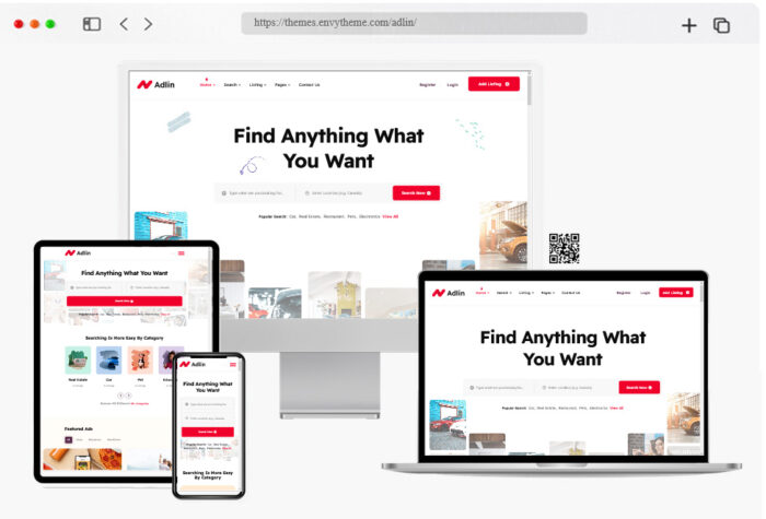 adlin Responsive Classified Theme WordPress