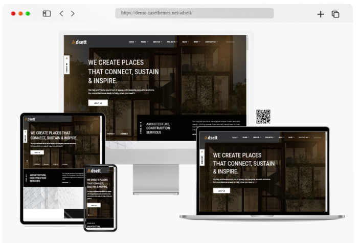 adsett architecture theme