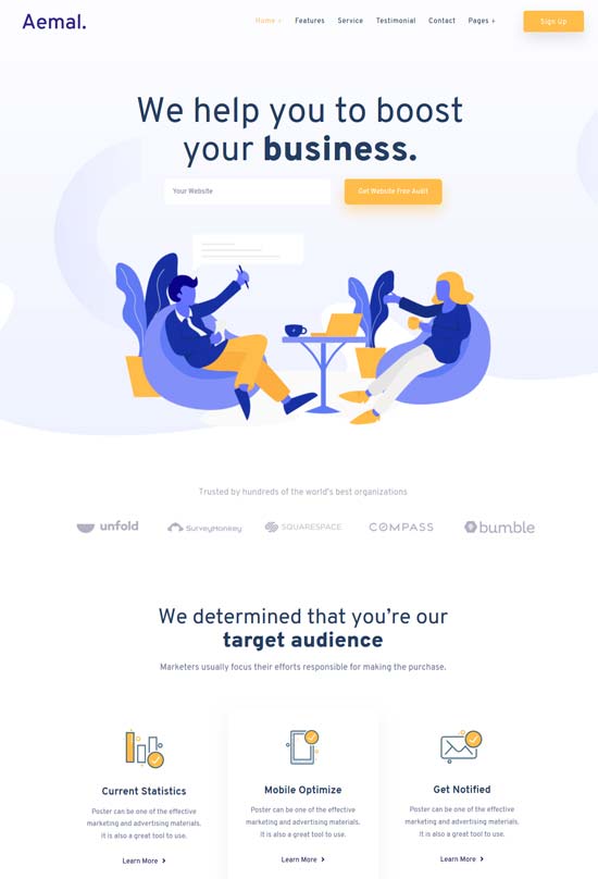 50+ Best Landing Page WordPress Themes 2022 - freshDesignweb