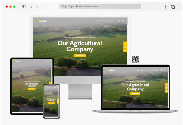 agricola agriculture organic farm wordpress theme