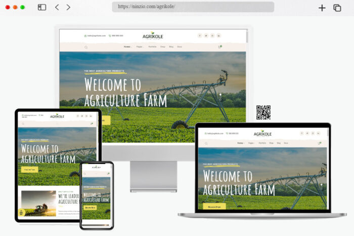 agrikole responsive wordpress theme agriculture