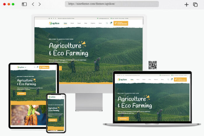 agrikon organic food agriculture woocommerce theme