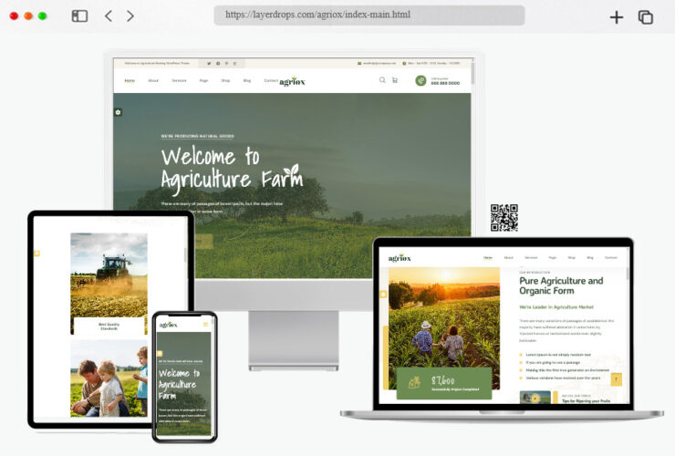 21 fresh Farm & Agriculture Website Templates 2024 – freshDesignweb