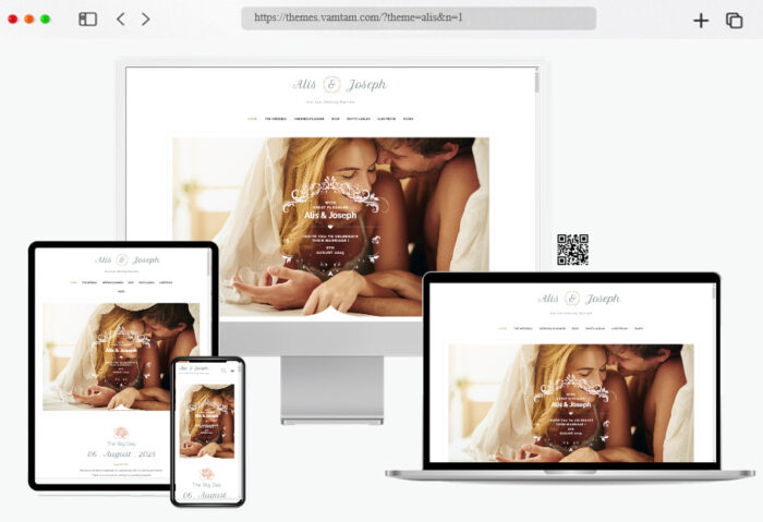 alis wedding planner wordpress theme