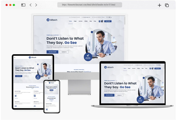 altech it solutions html template