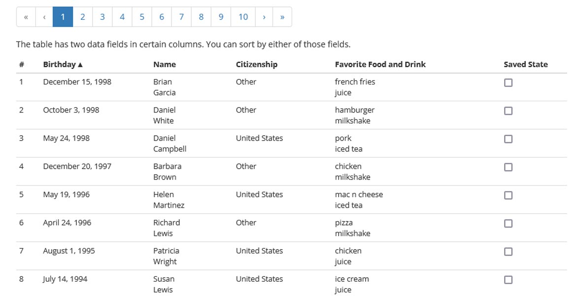 70+ Beautiful Free HTML & CSS Table Templates for 2025 - freshDesignweb