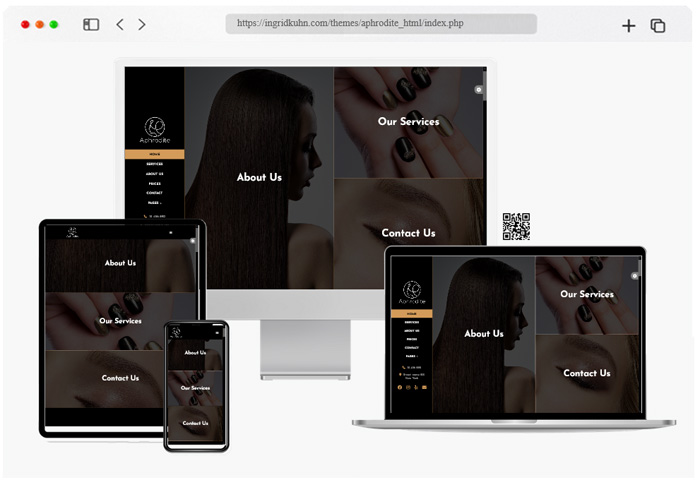 aphrodite beauty html template