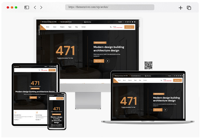 archix architecture wordpress theme