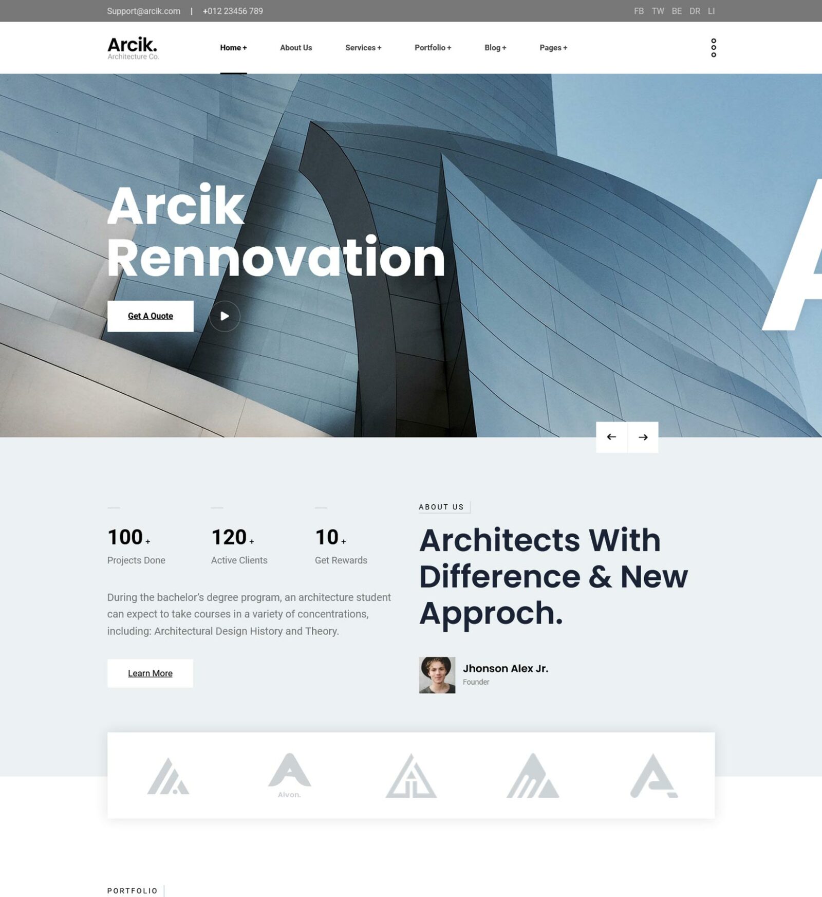 58 Best Architecture WordPress Themes 2023 freshDesignweb