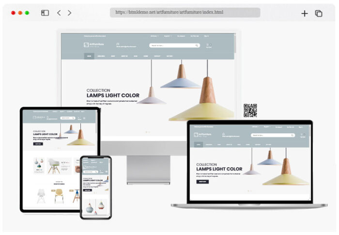 ArtFurniture Furniture Shop ECommerce HTML Template 700x485 