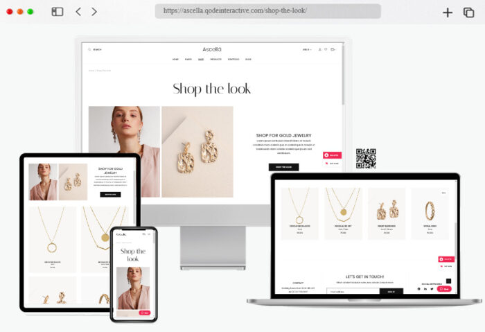 ascellá e commerce jewelry theme