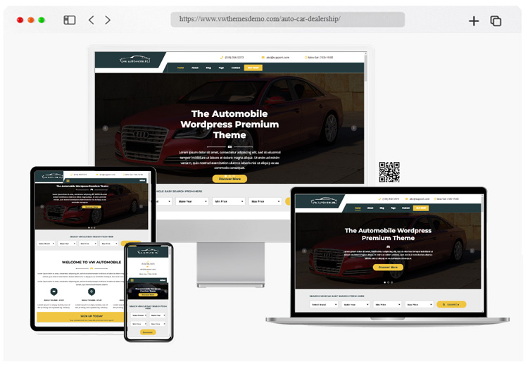 auto car dealership theme