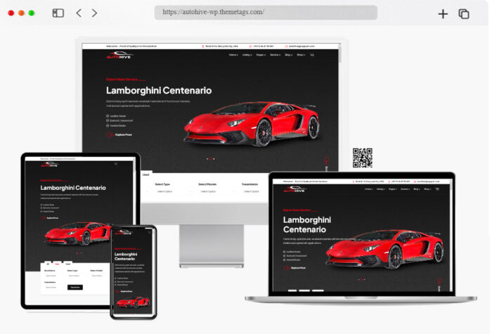 autohive car dealerl wordpress theme