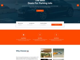 Autospar Parking Website Template