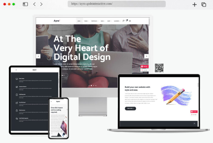 ayro tech startup wordpress theme