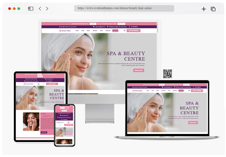 21 Best Free Beauty Salon WordPress Themes for Spa & Hair - freshDesignweb