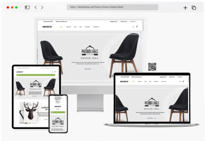 benco furniture shop html template