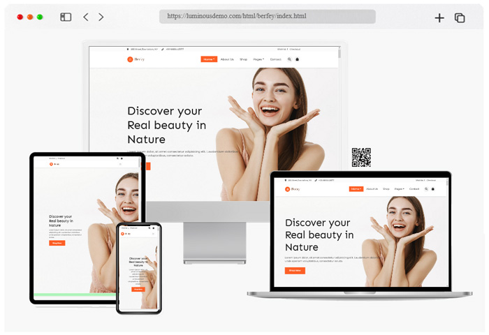 berfey beauty html template